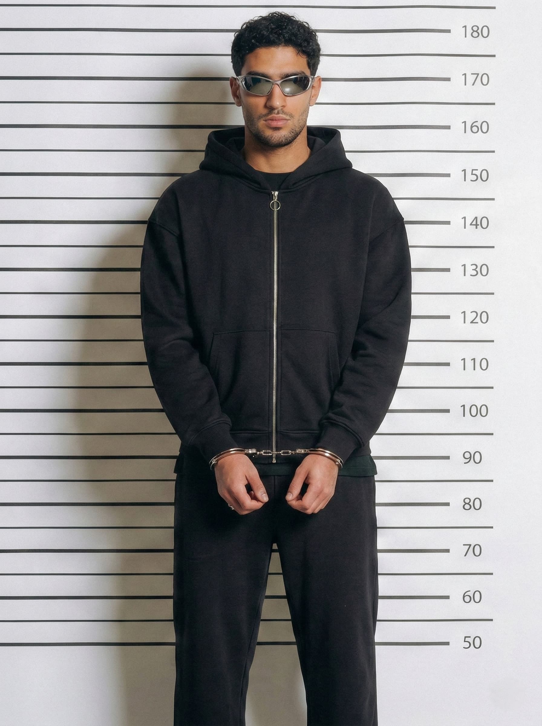 Black Mood Zip Tracksuit