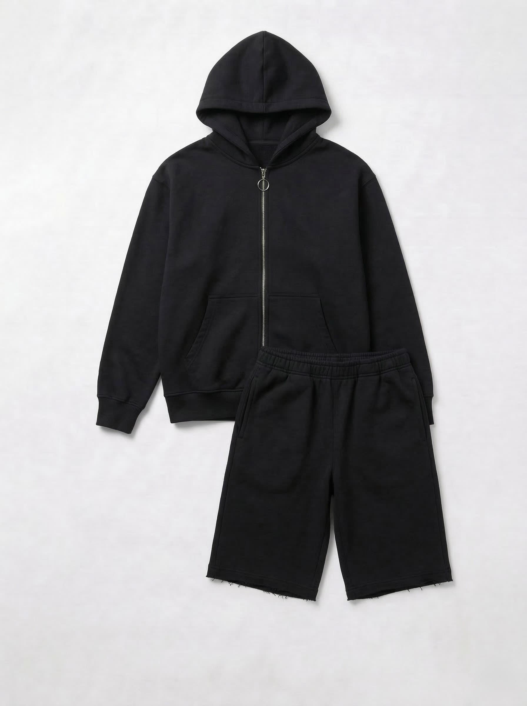 Black Core Zip Tracksuit alternate