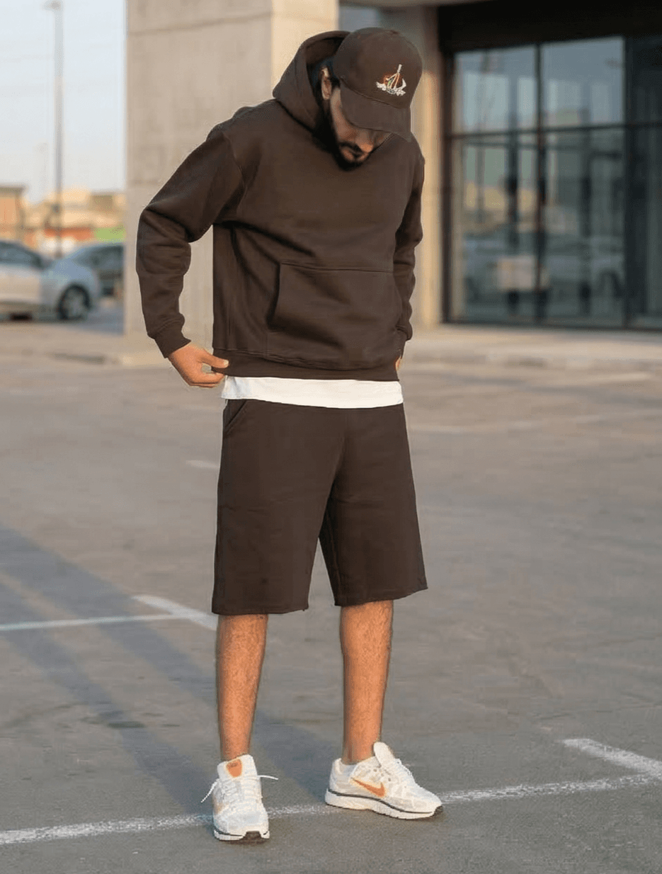 Black Core Pullover Tracksuit
