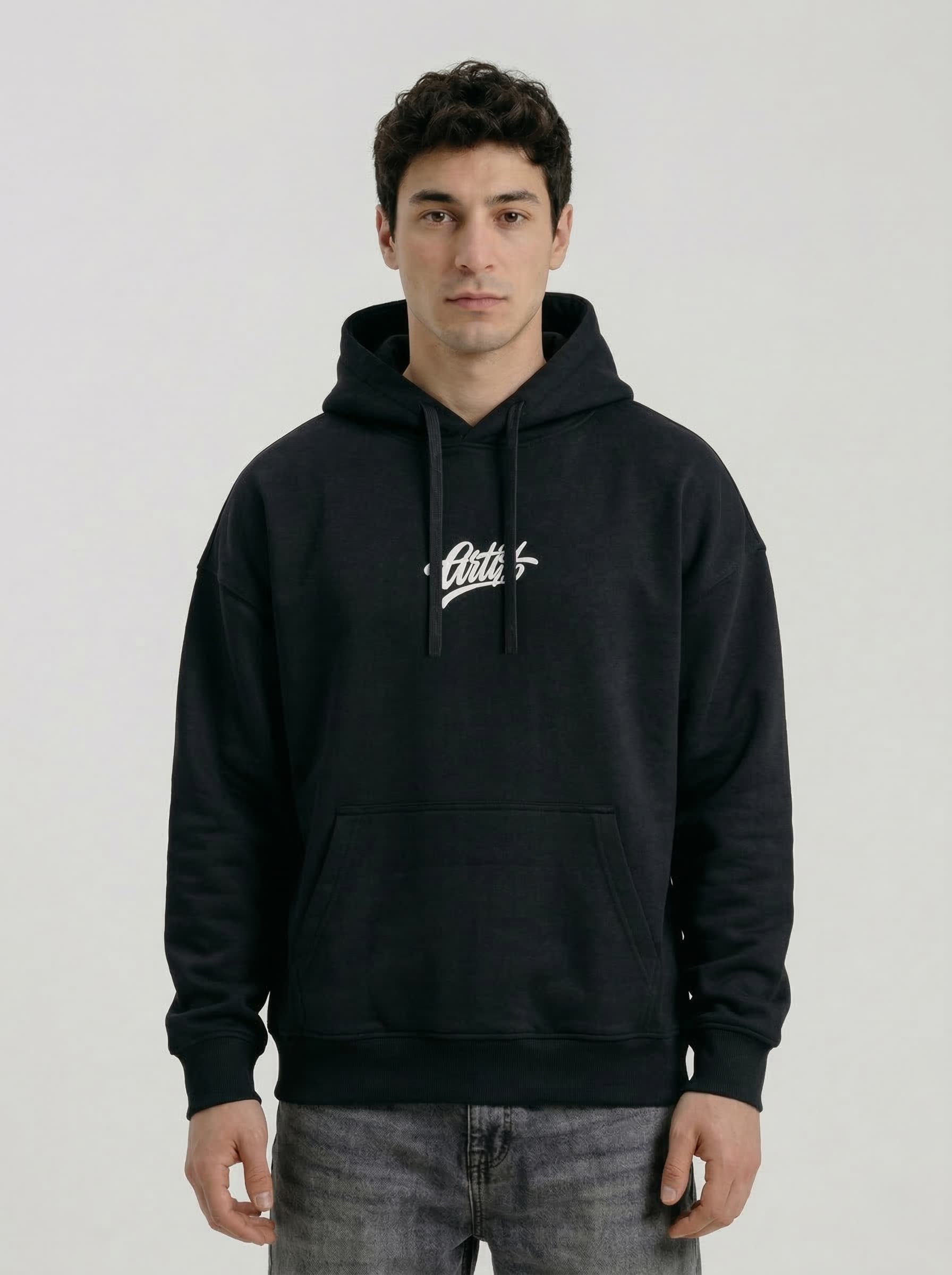 black artist hoodie alternate