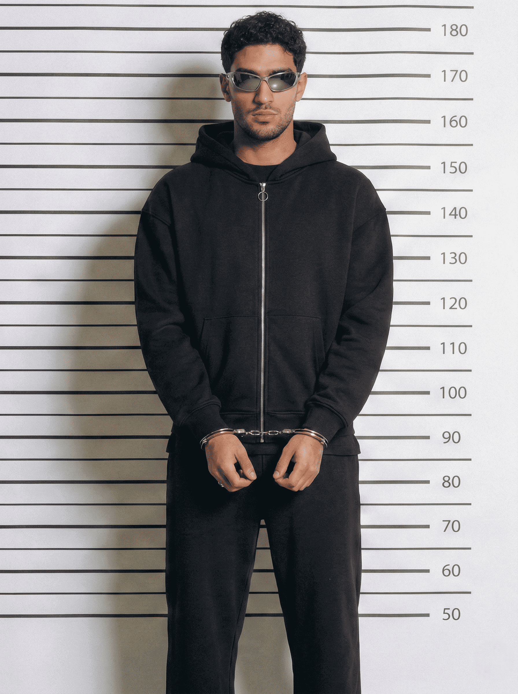 Black Mood Zip Tracksuit