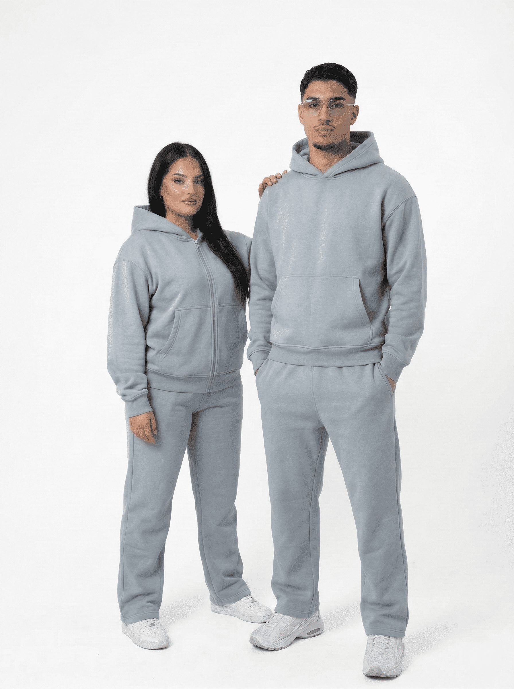 Grey Mood Zip Tracksuit 5
